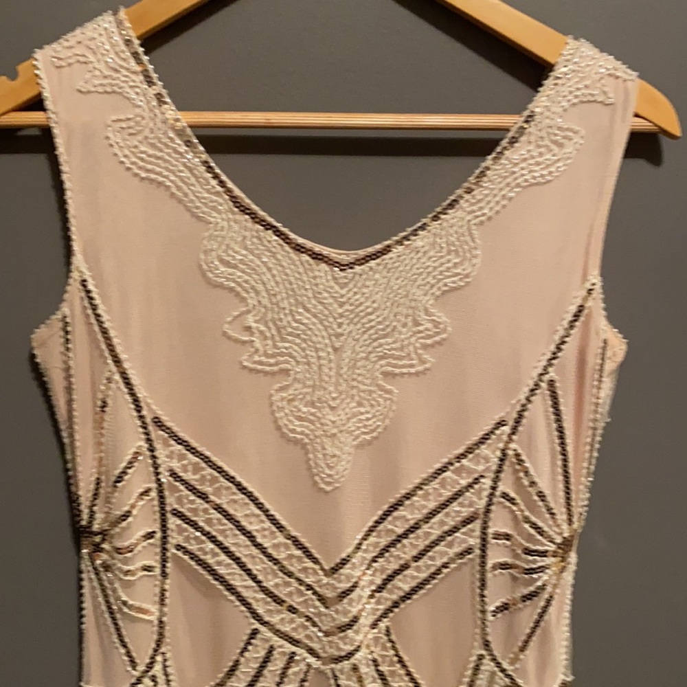 Fun fringe flapper girl dress!